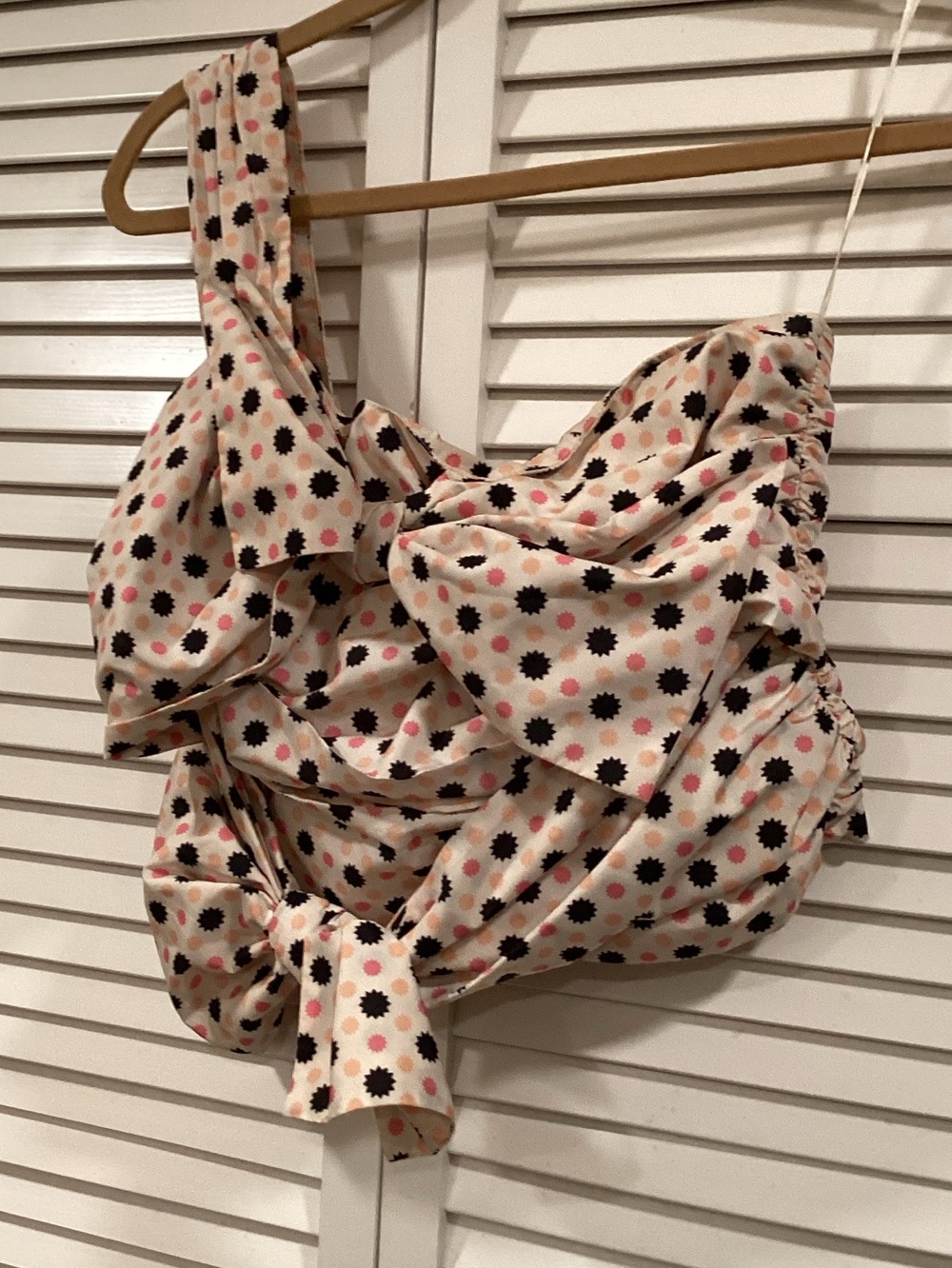 Maeve Bow-Tie One Shoulder Tank from Anthropologie Sz4 - Picture 6 of 12